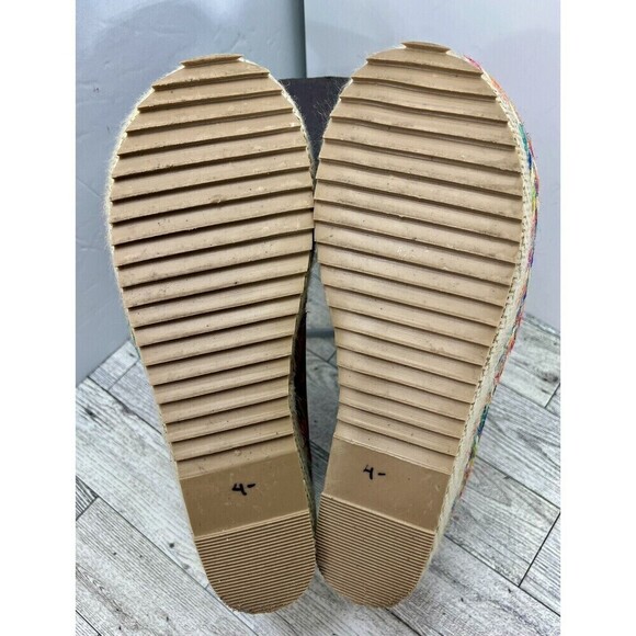 Filano Espadrilles Womens Aztec Southwestern Boho 7.5 Multicolor*Run Small - Picture 7 of 9
